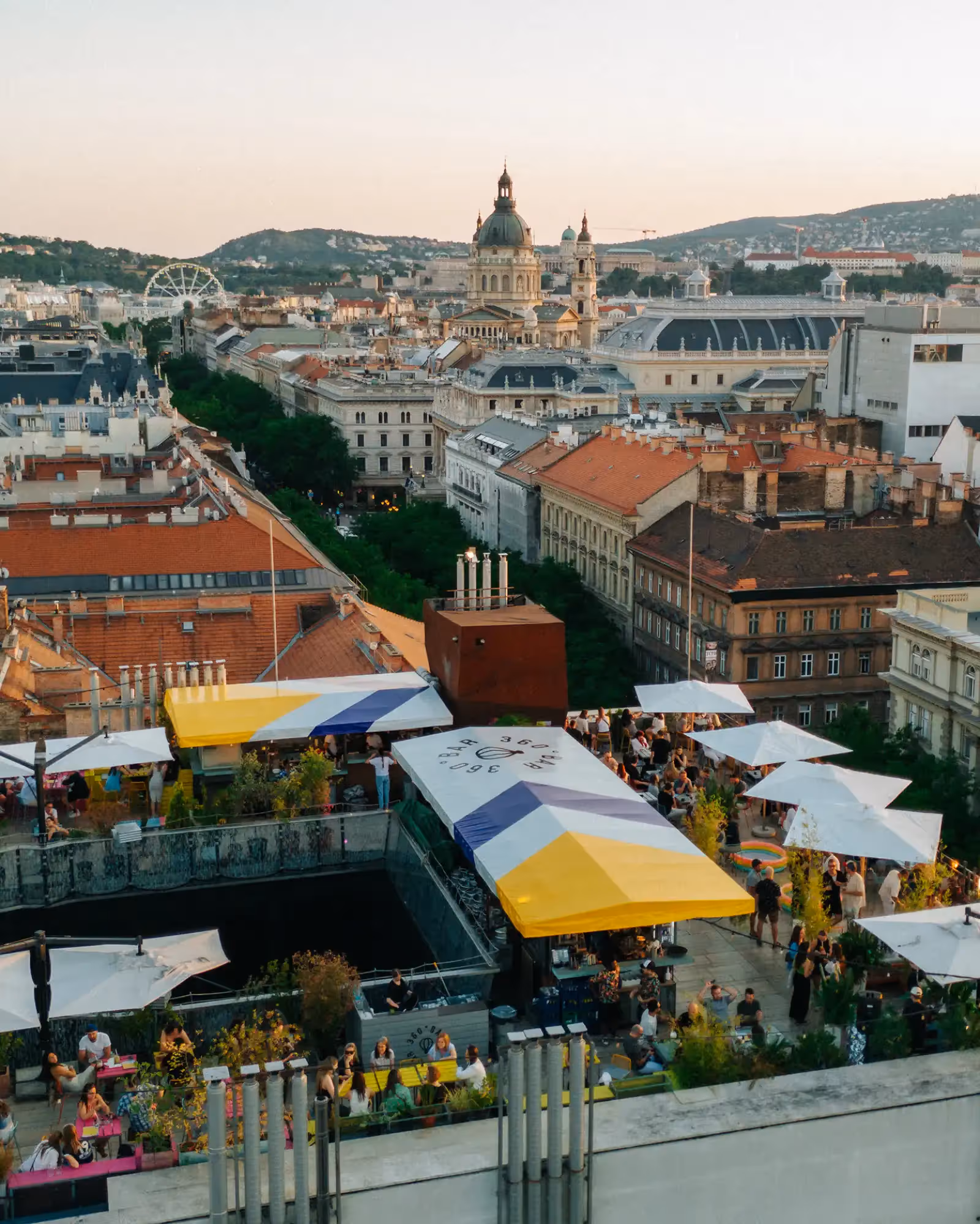 Rooftop 360 Bar in Budapest - 1