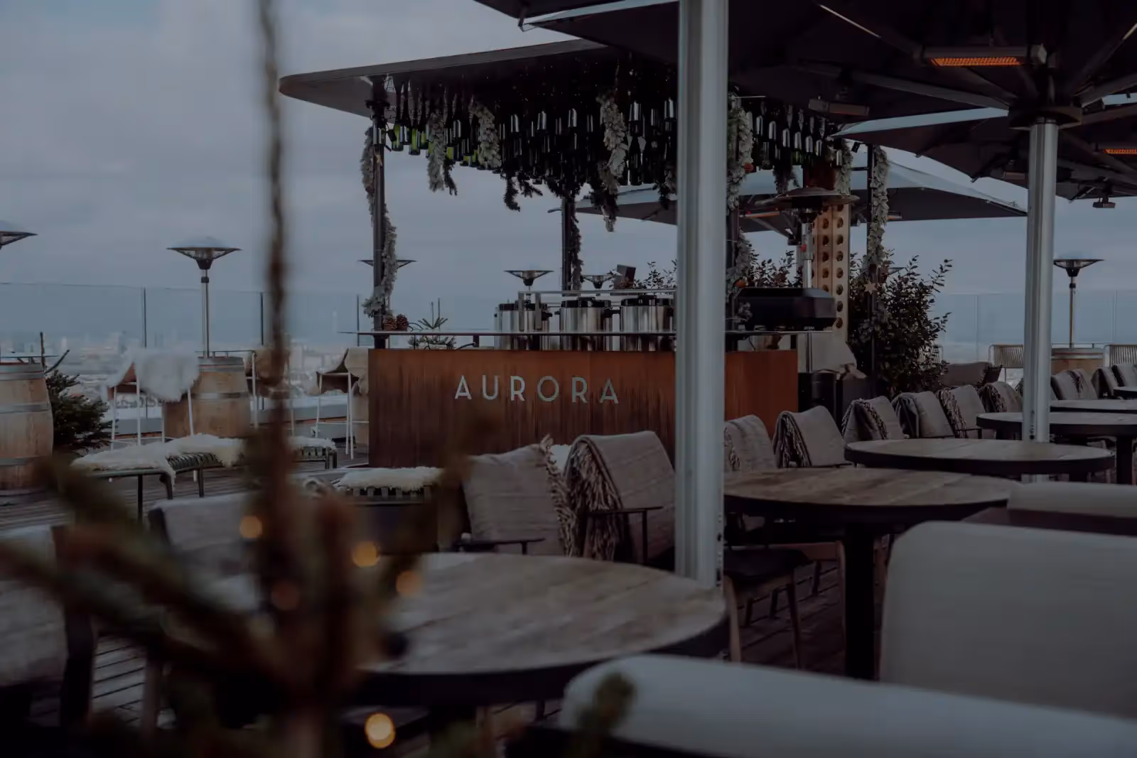 Aurora Rooftop Bar in Wien - 2