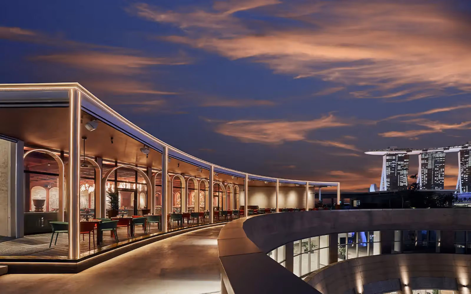 Rooftop Baia in Singapur - 1