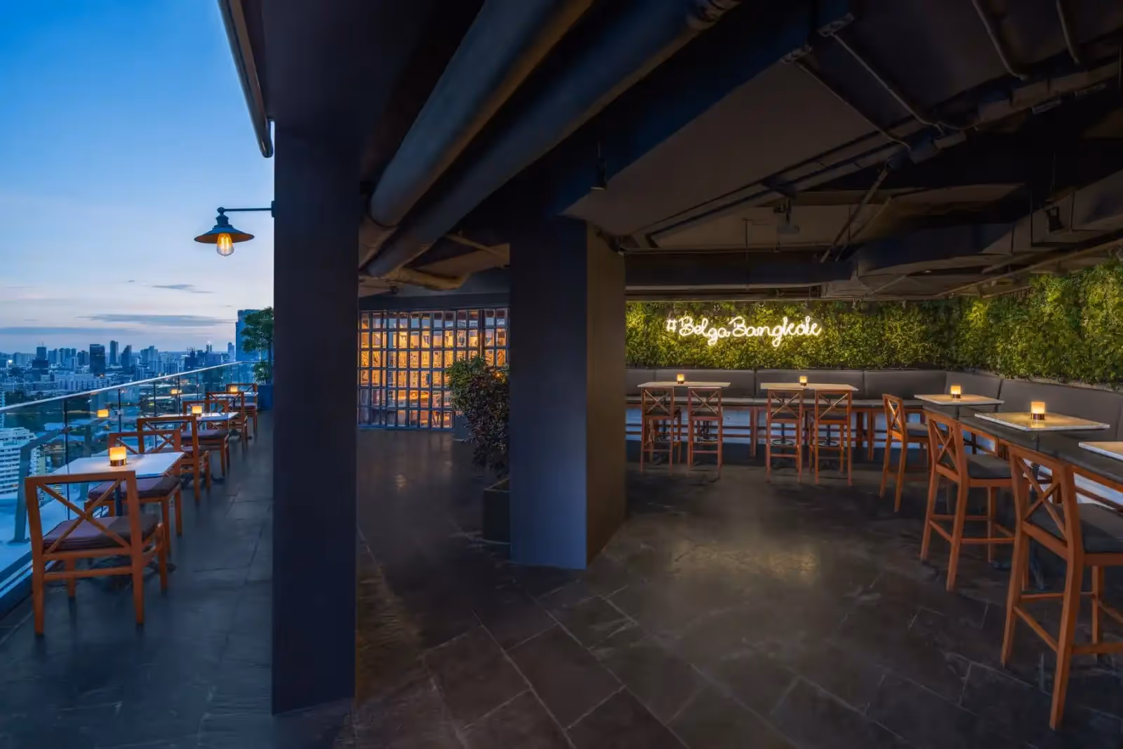 Belga Rooftop Bar & Brasserie in Bangkok - 2