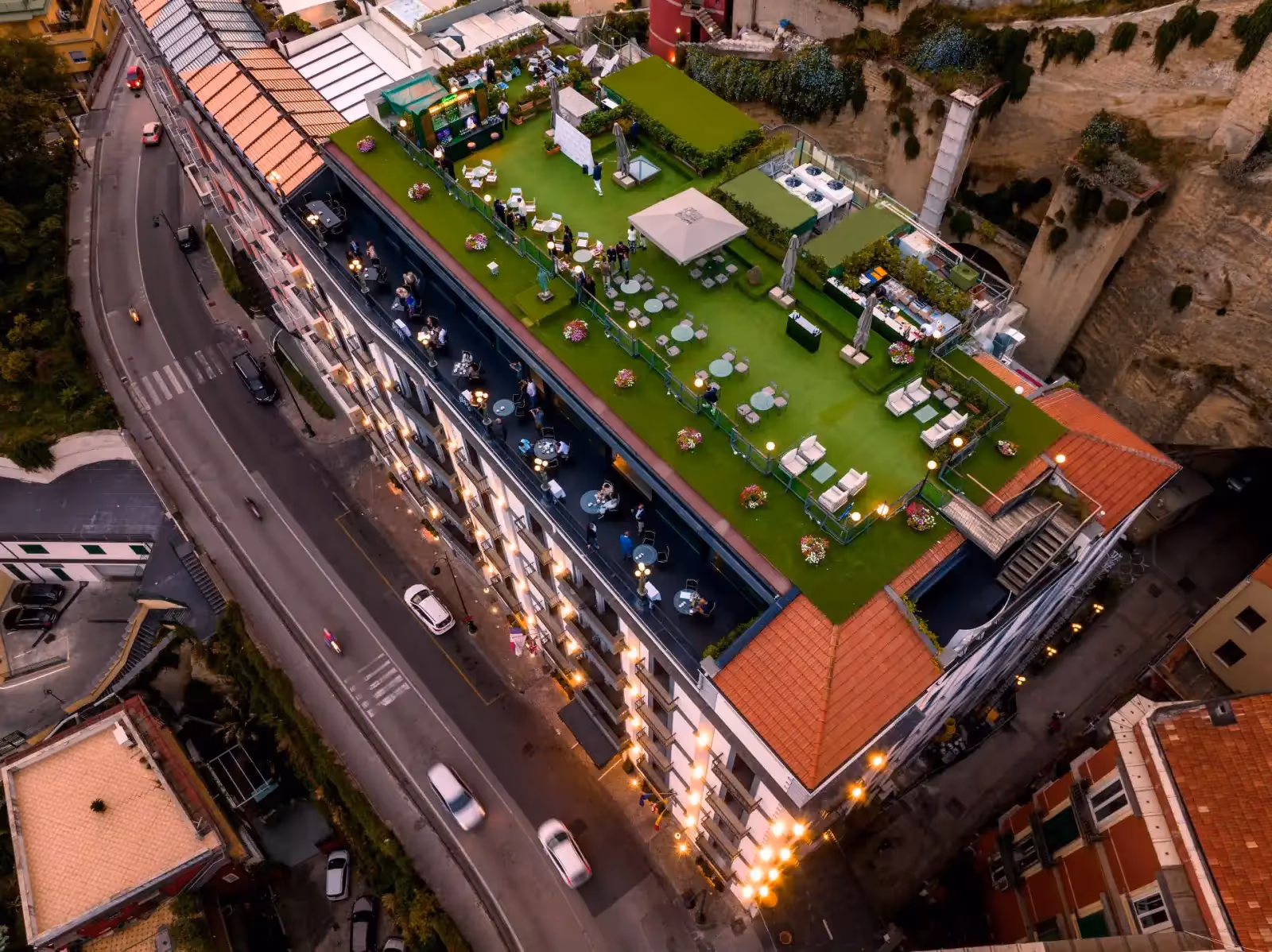 Rooftop Bidder Terrace in Neapel - 4