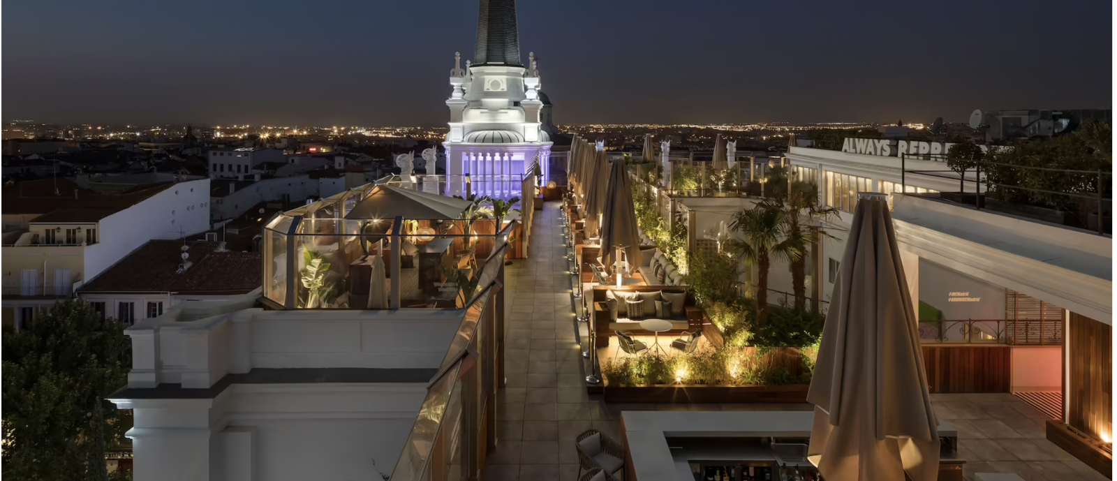 Rooftop Hotel ME Madrid Reina Victoria - MELIA in Madrid