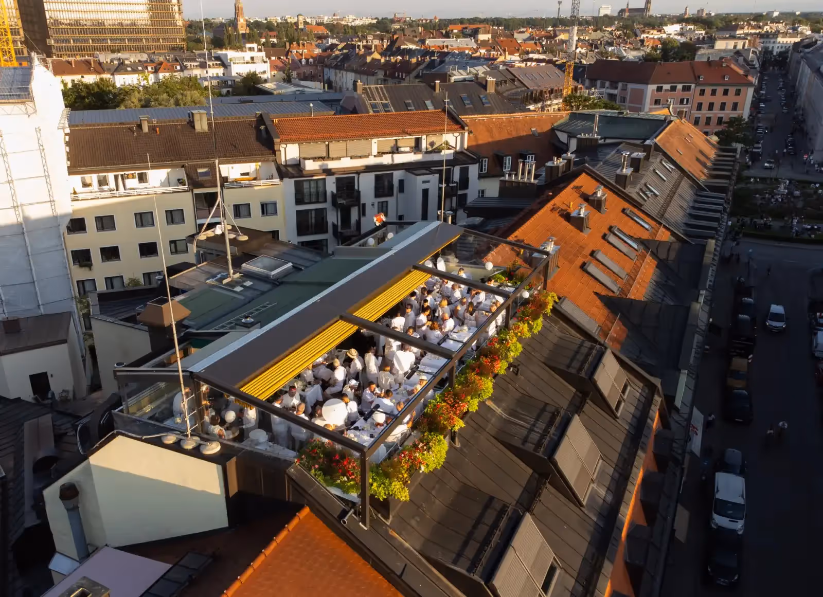 Rooftop Dachterrasse Deutsche Eiche in München - 4