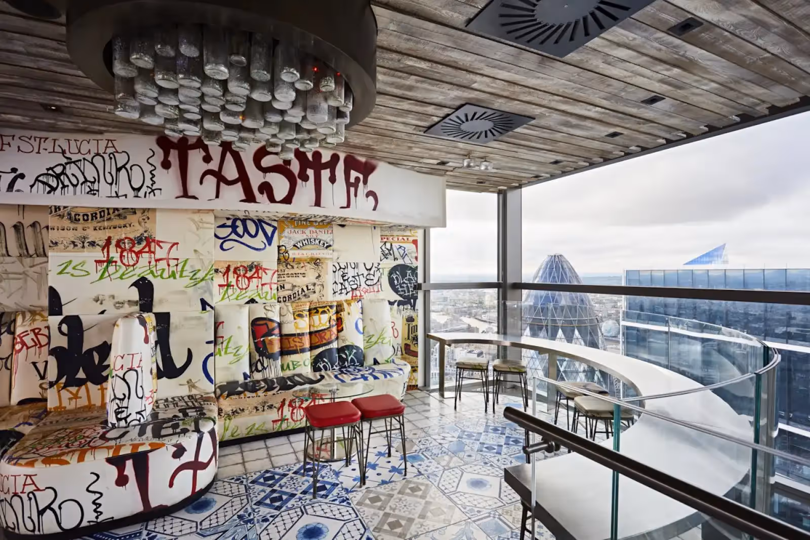 Rooftop Duck & Waffle in London - 2