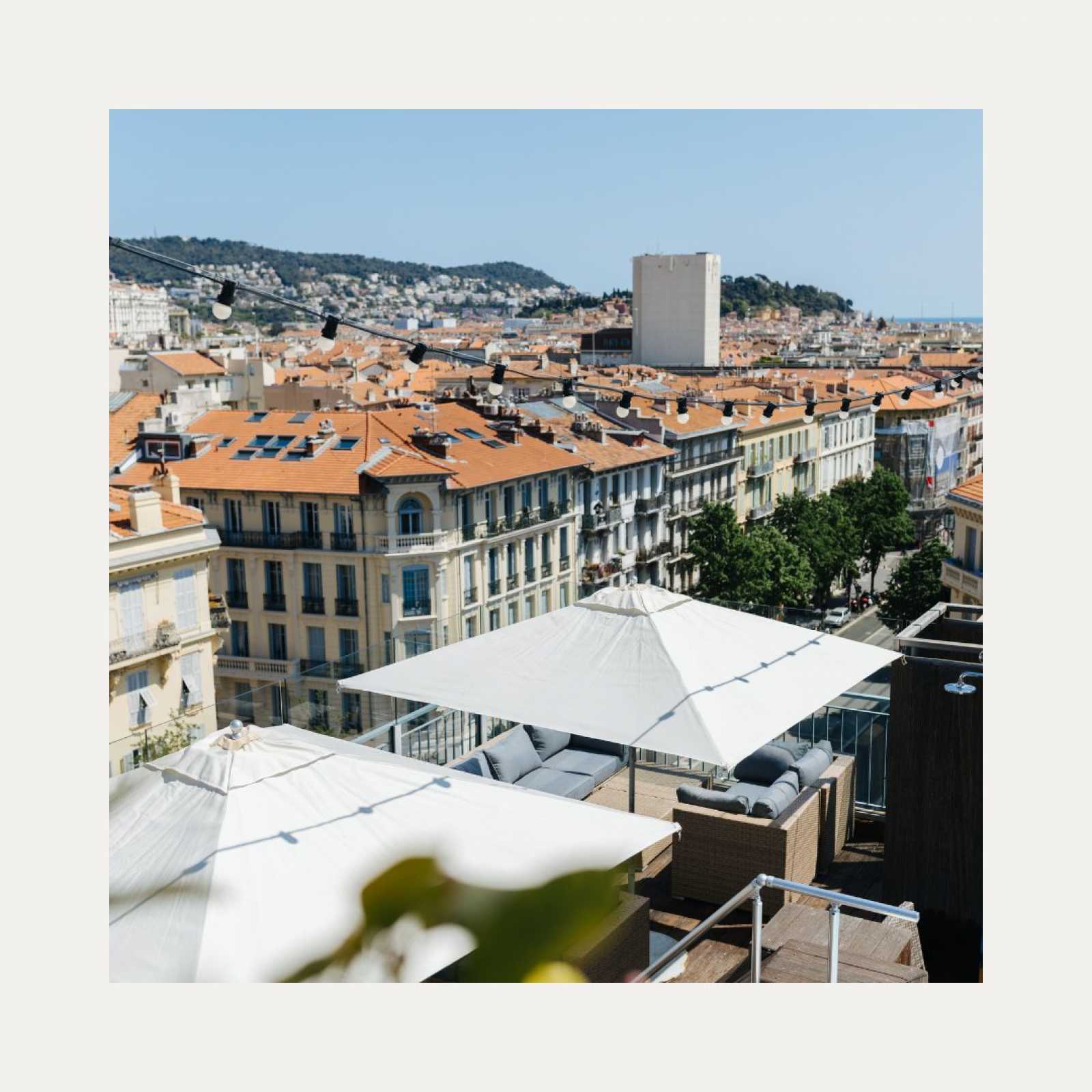 Rooftop Le Monsigny (hotel) in Nizza