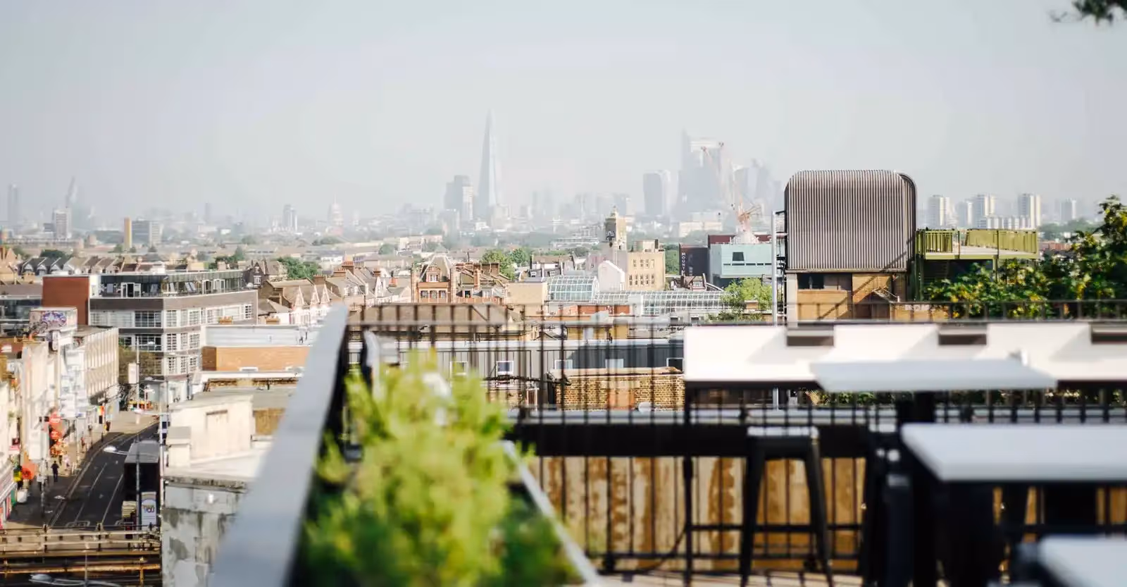 Rooftop Forza Wine Peckham in London - 2