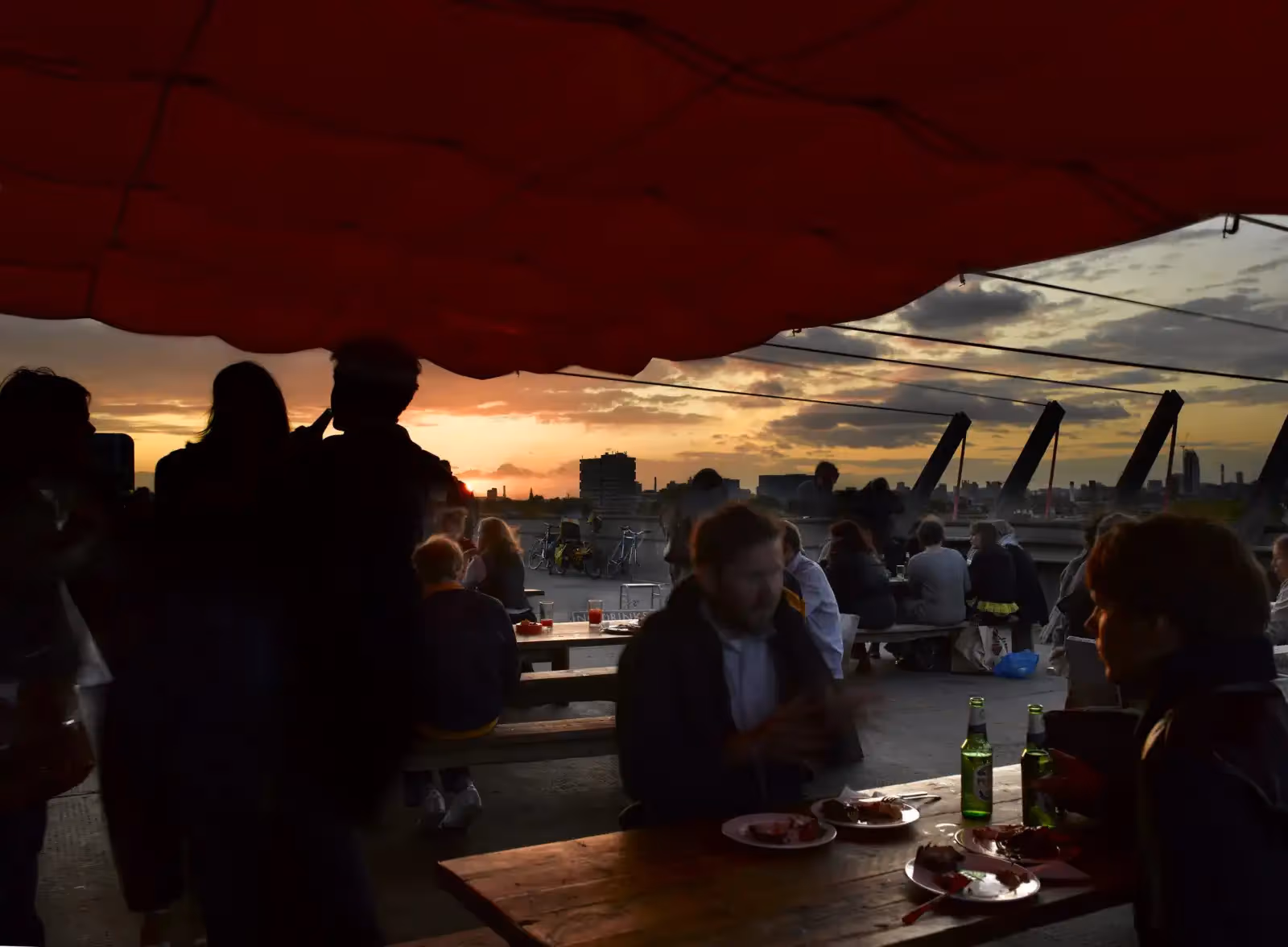 Rooftop Frank's Cafe in London - 2