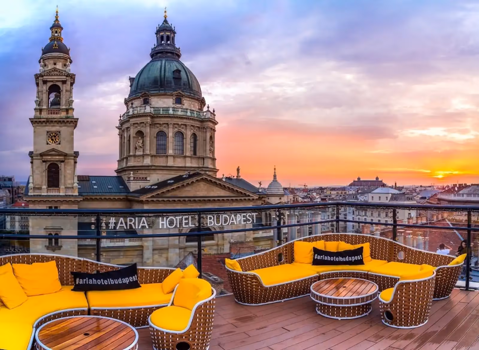 Rooftop High Note SkyBar in Budapest - 1