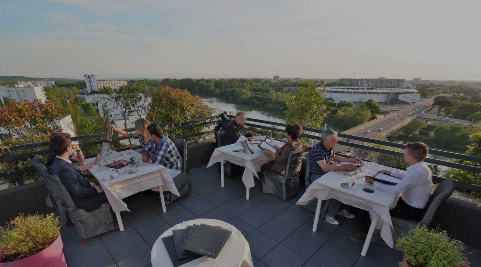 Rooftop La Table du Belvédère in Toulouse