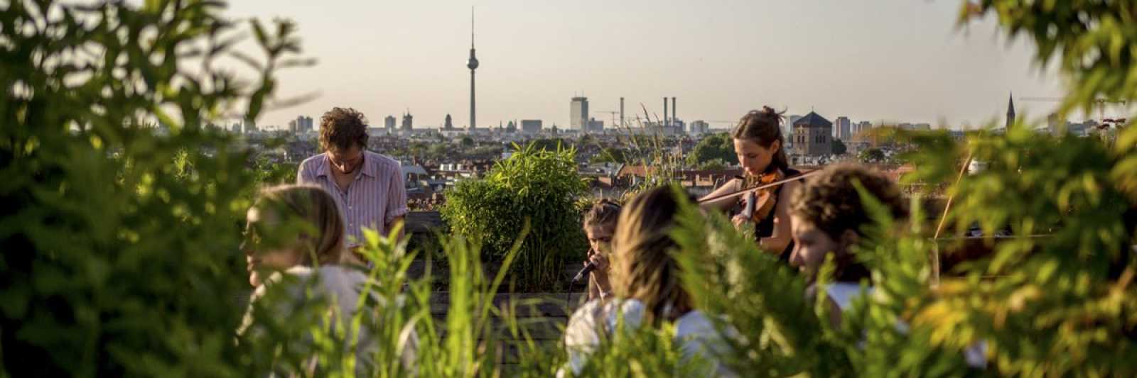 Rooftop Klunkerkranich in Berlin - 2