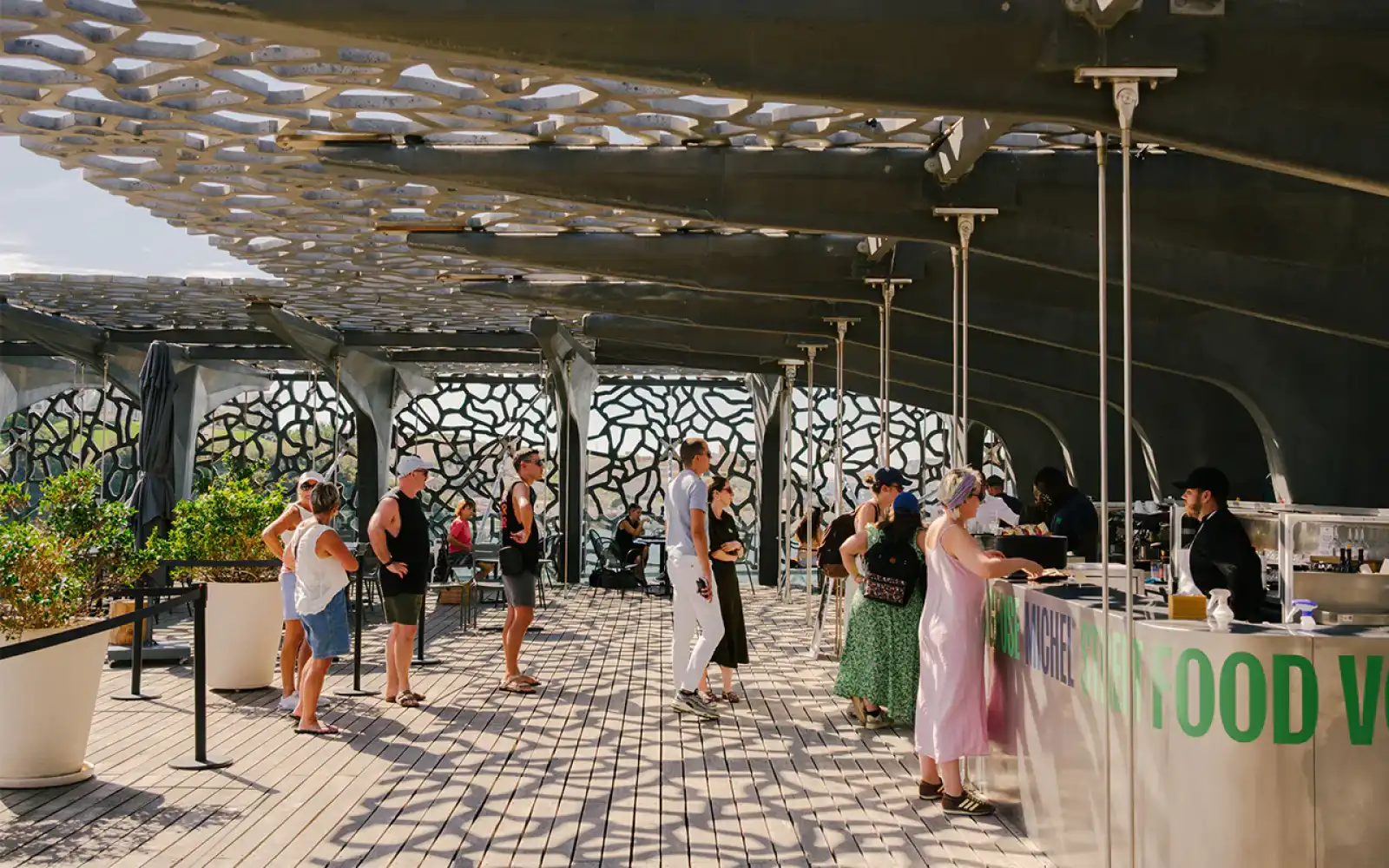 Rooftop La Terrasse du Mucem in Marseille - 1