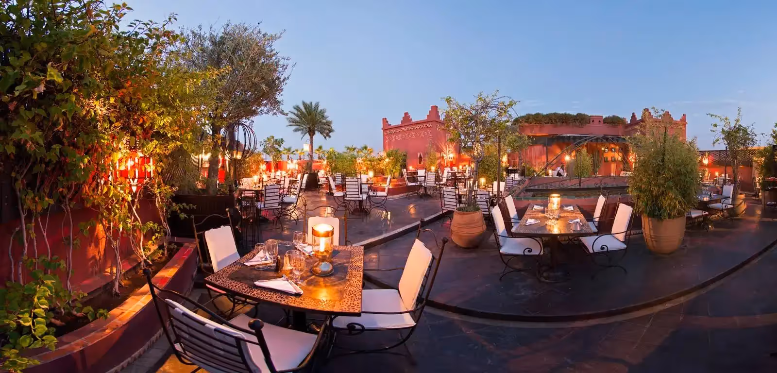 Rooftop Le Foundouk in Marrakesch - 1