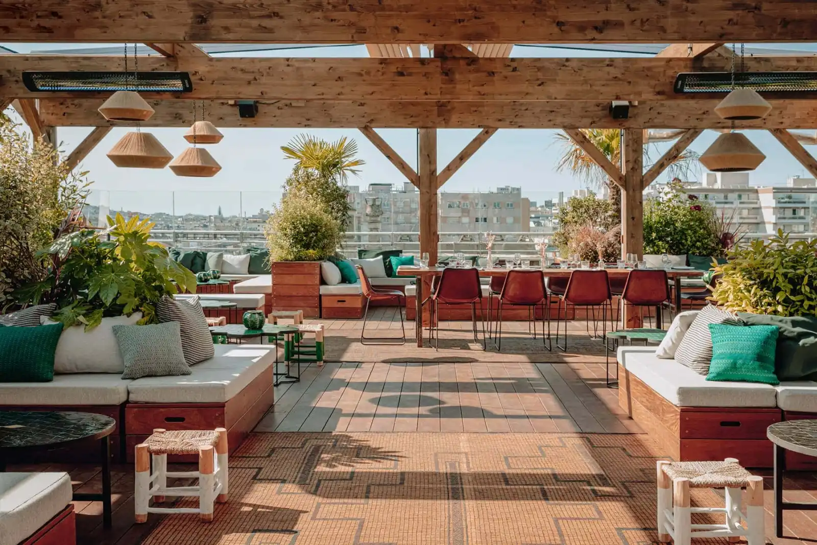 Rooftop Le Perchoir Ménilmontant in Paris