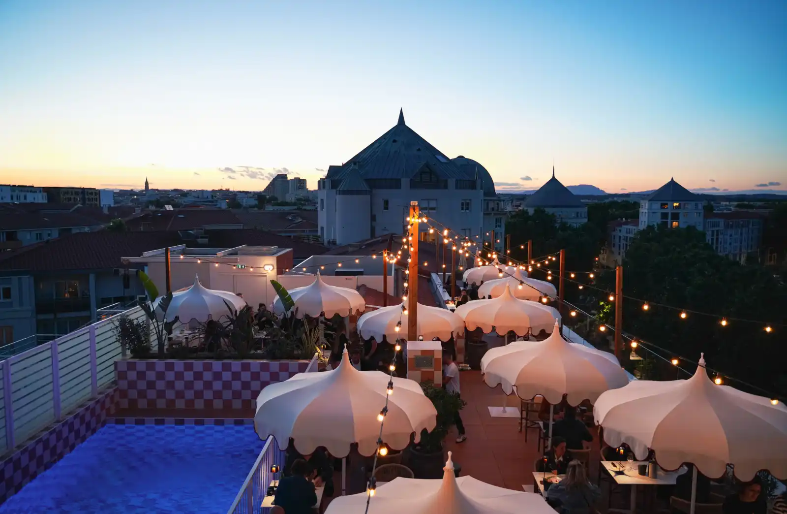 Rooftop Miranove in Montpellier