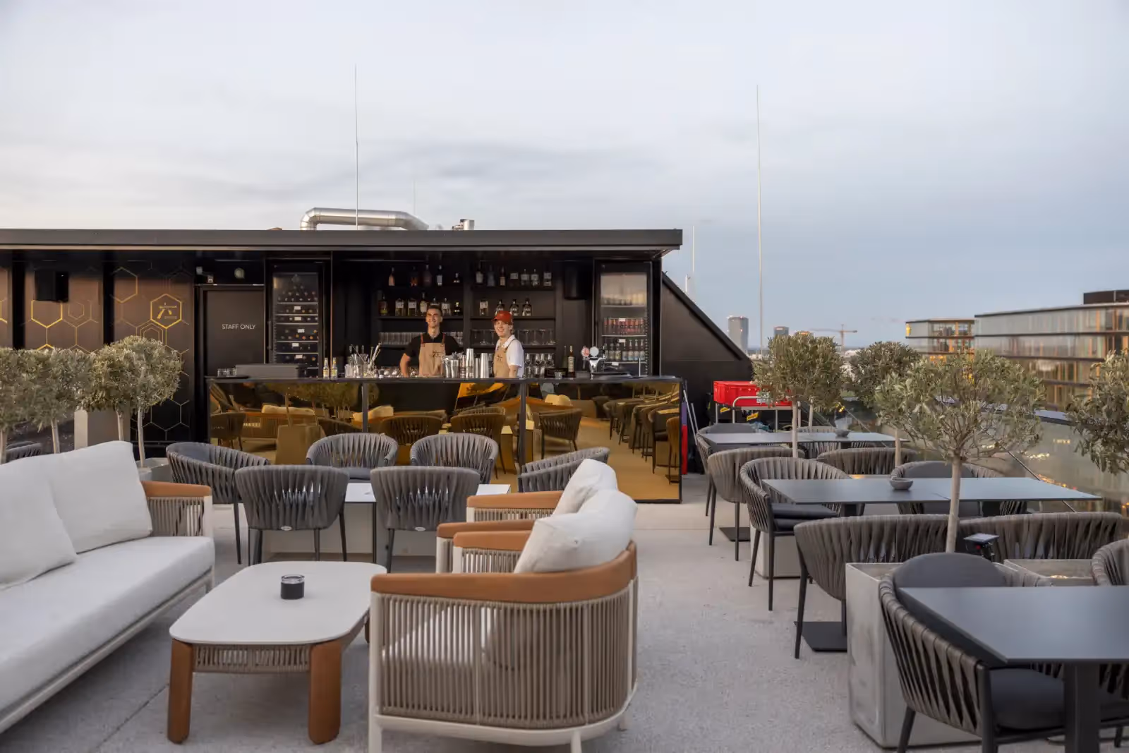 MOOONS Rooftop Bar in Wien - 1