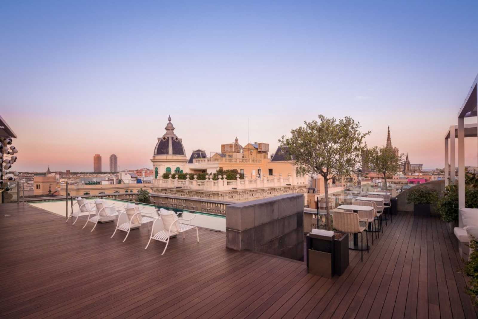 Rooftop Ohla Barcelona in Barcelona