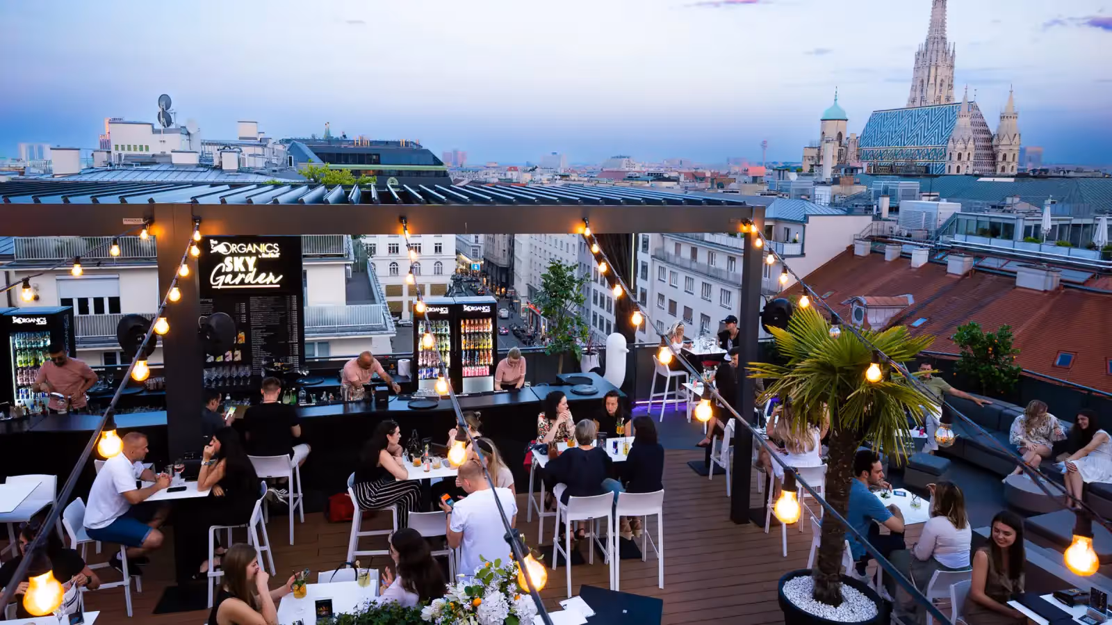 Rooftop ORGANICS Sky Garden in Wien - 2