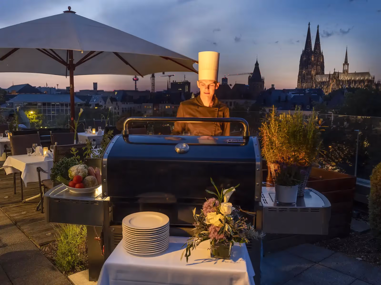 Rooftop Restaurant Bellevue in Köln - 3
