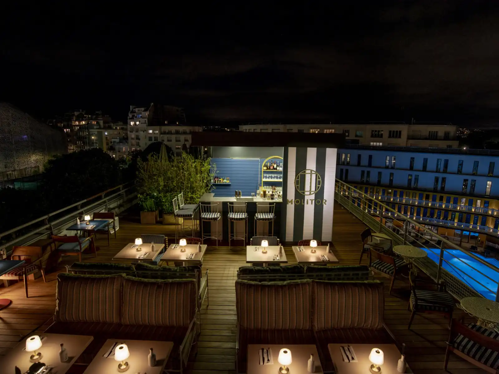 Rooftop Molitor in Paris - 5