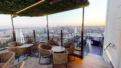 Rooftop 360° Sky Bar - Hotel Riu Plaza Madrid