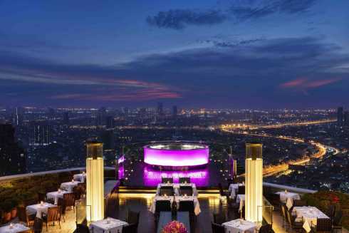 Rooftop Sky Bar Lebua Bangkok