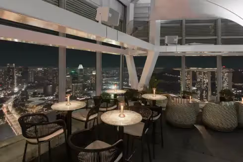 Rooftop Altro Zafferano Singapur
