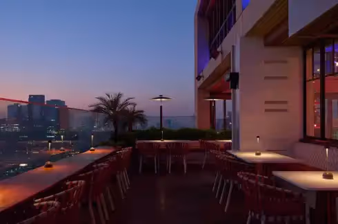 Rooftop Bar.Yard Bangkok