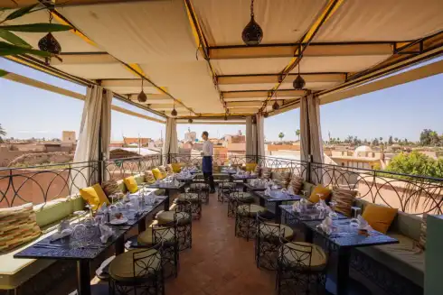 Rooftop Café Arabe Marrakesch