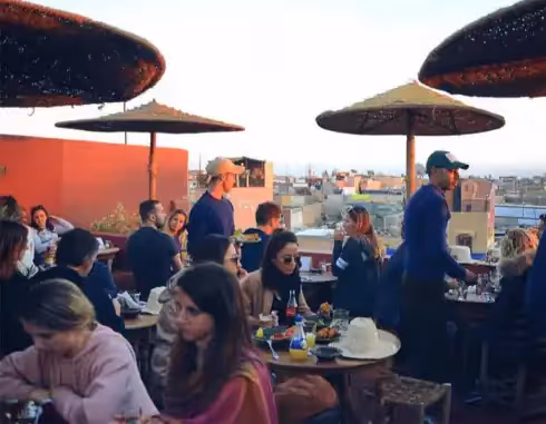 Rooftop Café des Épices Marrakesch