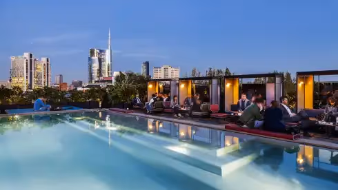 Rooftop Ceresio 7 Mailand
