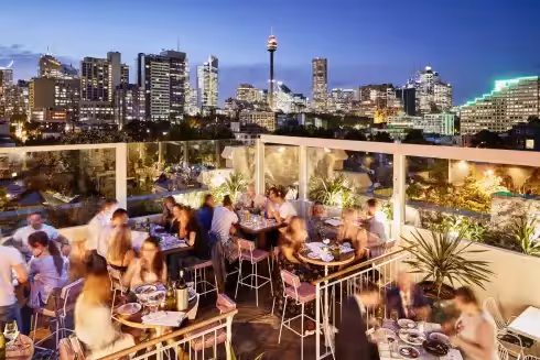 Rooftop East Village Hotel Sydney