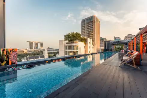 Rooftop El Chido Singapur