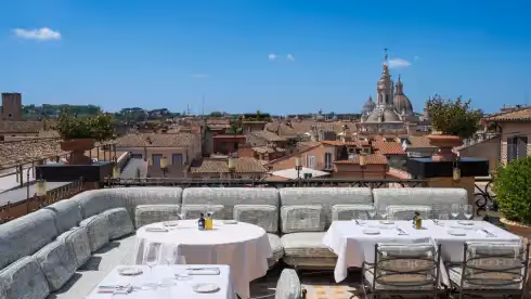 Rooftop Gigi Rigolatto Roma Rom