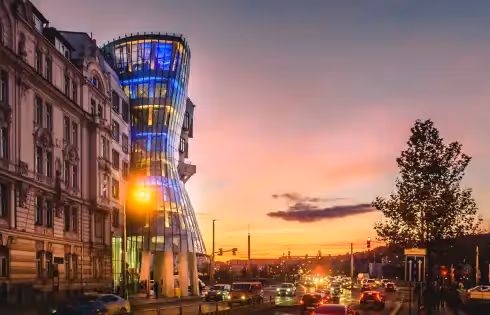 Rooftop Glass Bar Prag