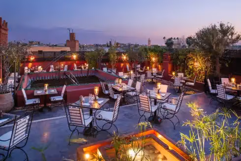 Rooftop Le Foundouk Marrakesch