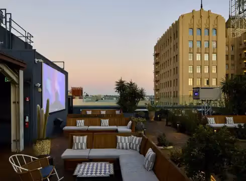 Rooftop Lemon Grove Los Angeles