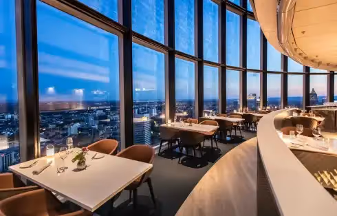 Rooftop Main Tower Restaurant & Lounge Frankfurt