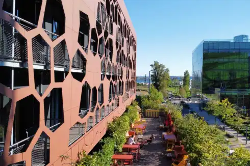 Rooftop MOB Hotel Lyon Confluence Lyon