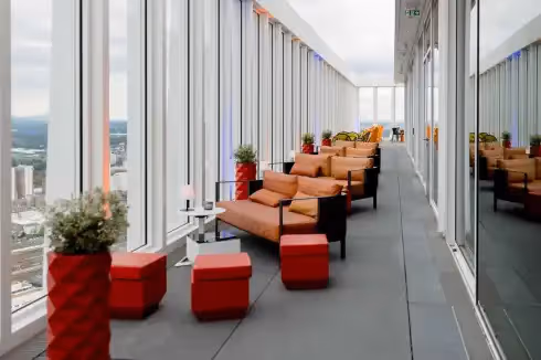 Rooftop NFT Skybar Frankfurt