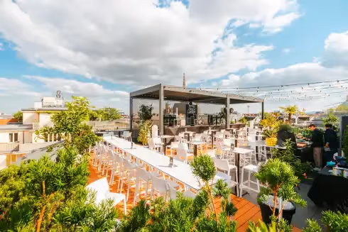 Rooftop ORGANICS Sky Garden Wien