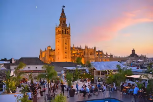 Rooftop Pura Vida Terraza Sevilla