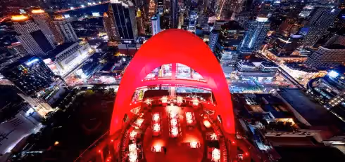 Rooftop Red Sky Bangkok