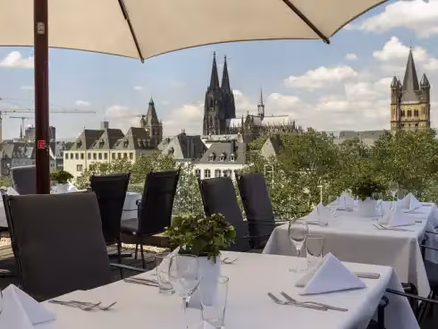 Rooftop Restaurant Bellevue Köln