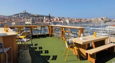 Rooftop Hermès Marseille
