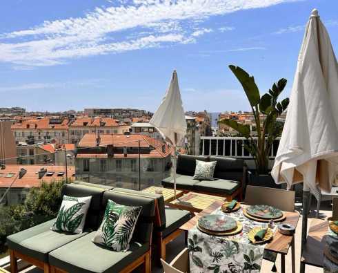 Rooftop Le Bonobo's Bar et le Jungle Restaurant - Hôtel Splendid Nizza