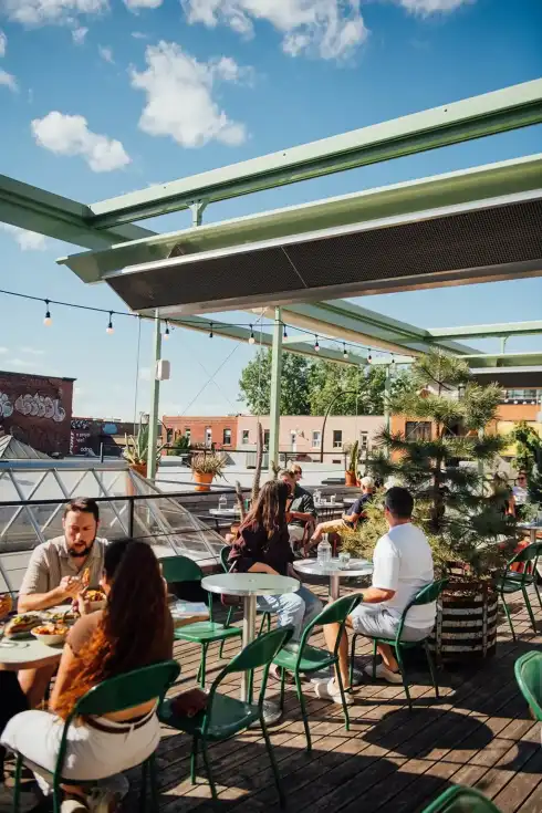 Rooftop Taverne Atlantic Montreal