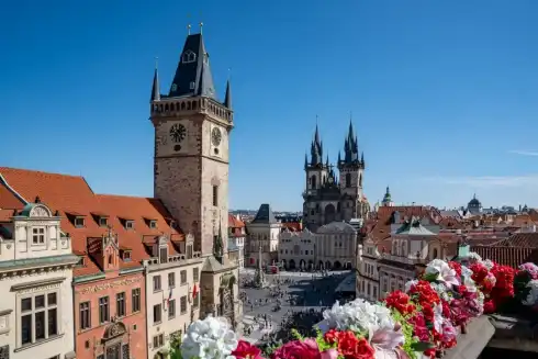 Rooftop Terasa U Prince Prag