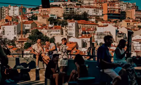 Rooftop Topo Martim Moniz Lissabon
