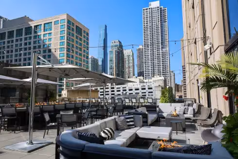 Rooftop Upstairs at The Gwen Chicago